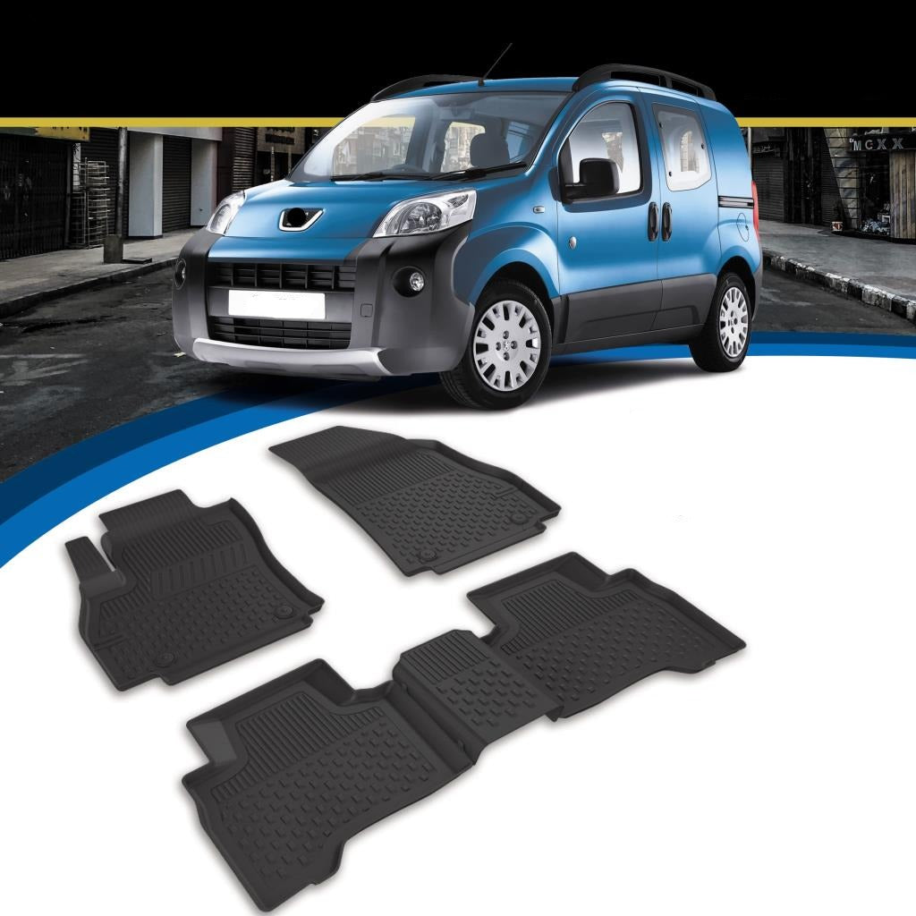 Travall® MATS pour Citroen Berlingo Multispace, Peugeot Partner Tepee  (08-18)